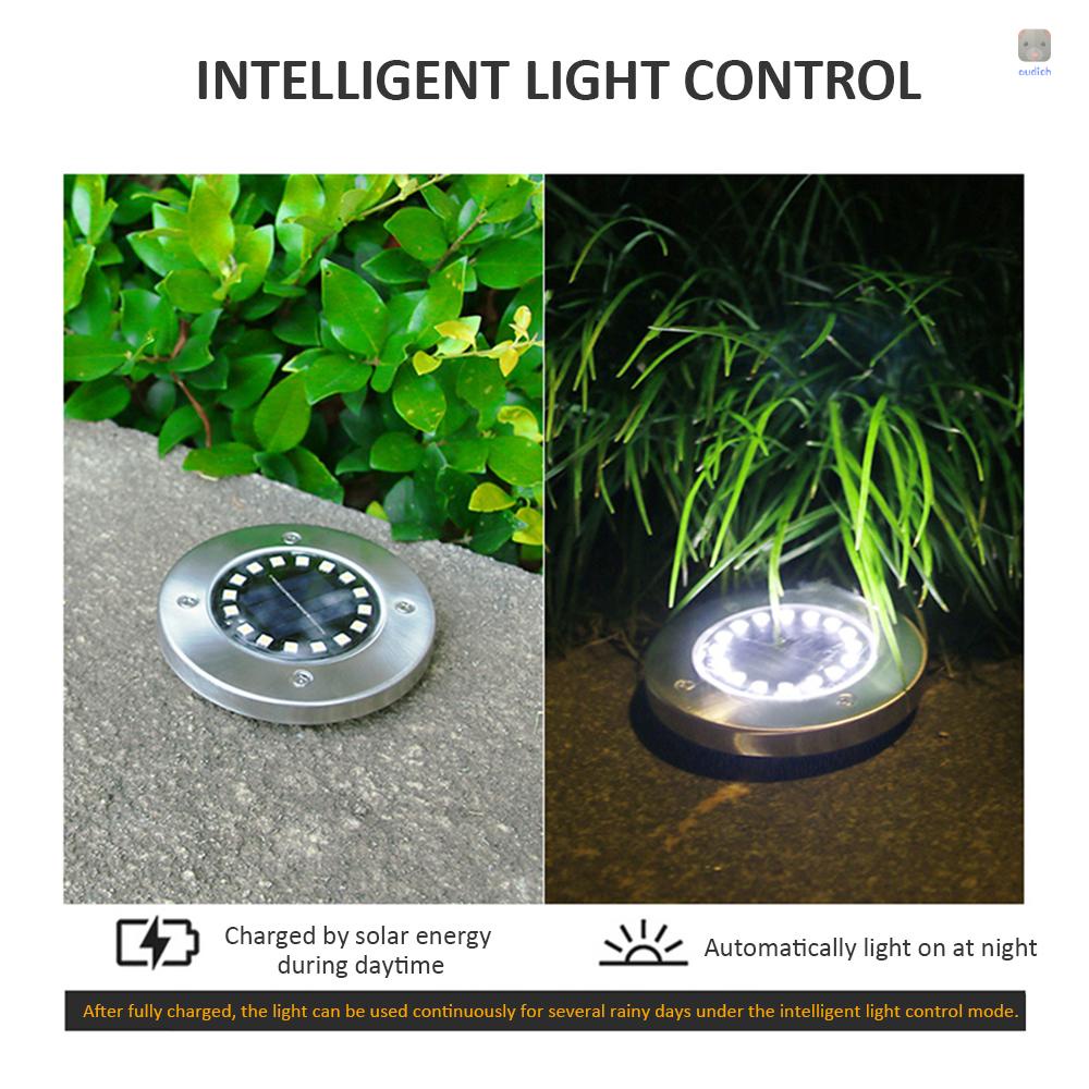 Đèn Led 16 Bóng Sử Dụng Năng Lượng Mặt Trời Chống Thấm Nước IP65 Chuyên Dụng Trang Trí Lối Đi Sân Vườn