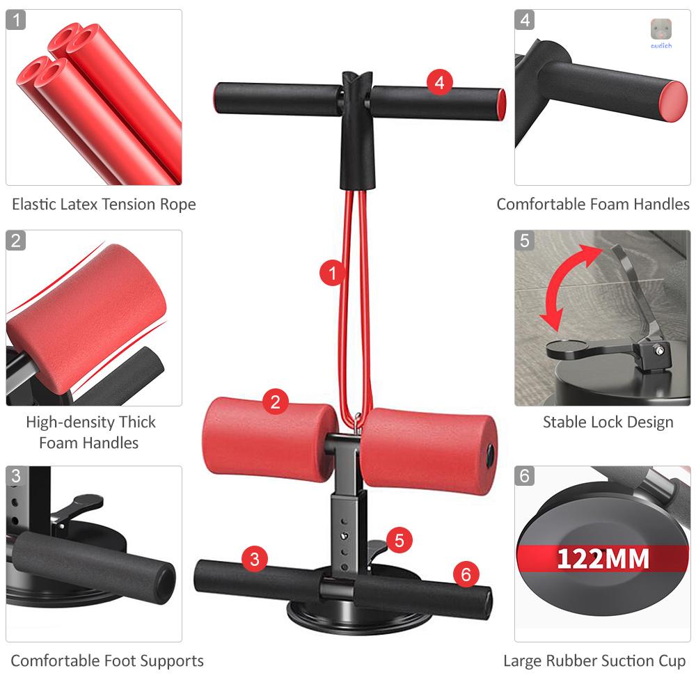 Dụng Cụ Tập Hít Kèm Dây Đai Đàn Hồi 4 Mức Độ Tùy Chỉnh Tiện Dụng