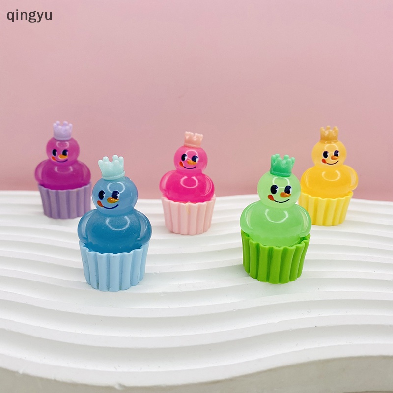 Bộ 2 Ly Mini Họa Tiết Hoạt Hình Vua Tuyết Dạ Quang Trang Trí Xe Hơi