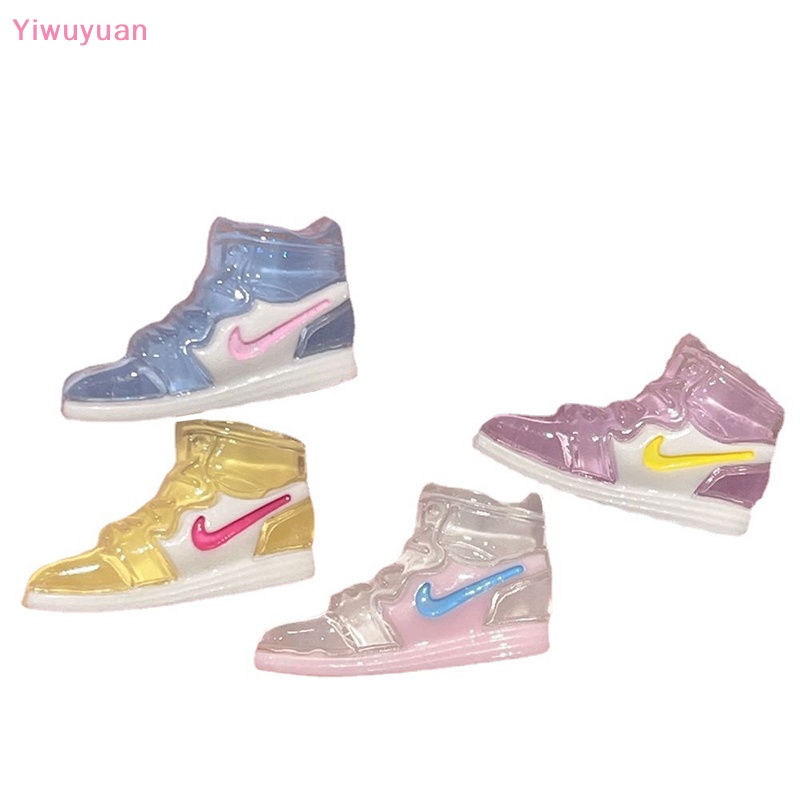 &lt; Yiwuyuan &gt; Set 10 Mặt Dây Chuyền Bằng Resin Phát Sáng Trong Bóng Tối Trang Trí Nghệ Thuật