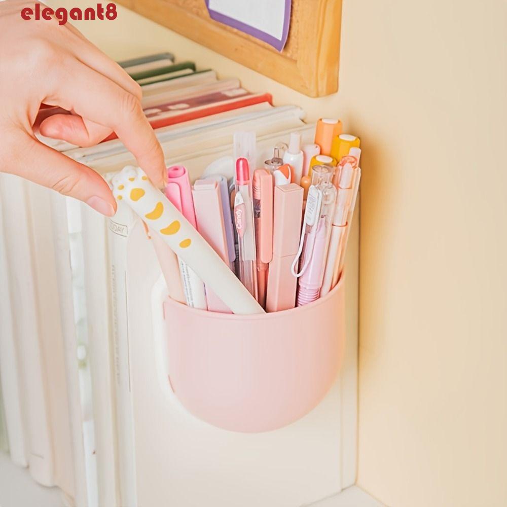 Ống Đựng Bút Gắn Tường Họa Tiết Hoạt Hình Dễ Thương Đa Năng Tiện Dụng Cho Học Sinh