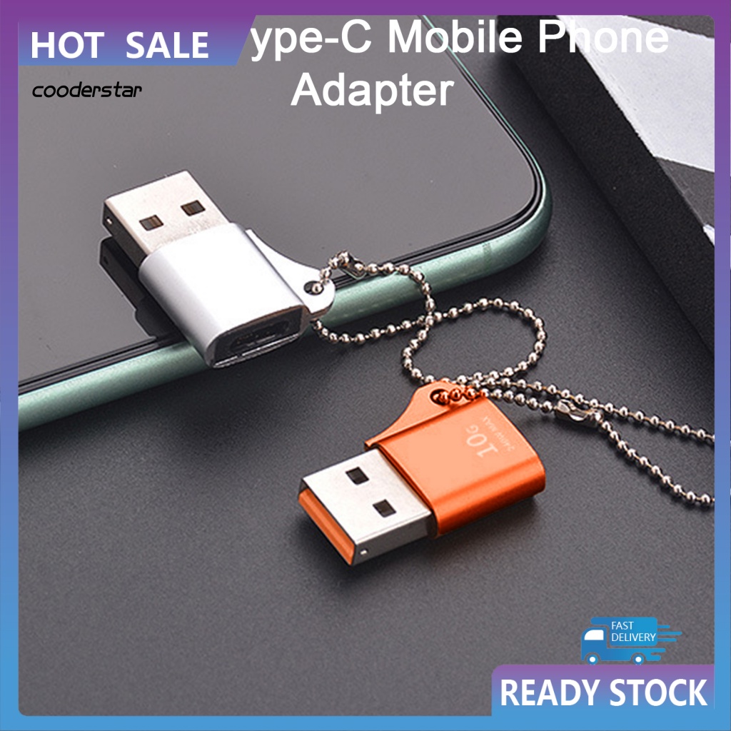 Bộ Chuyển Đổi Nguồn Điện USB Sang Type-C Sạc Nhanh