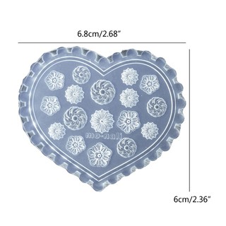 Khuôn silicone Làm Móng Hình Hoa 3d