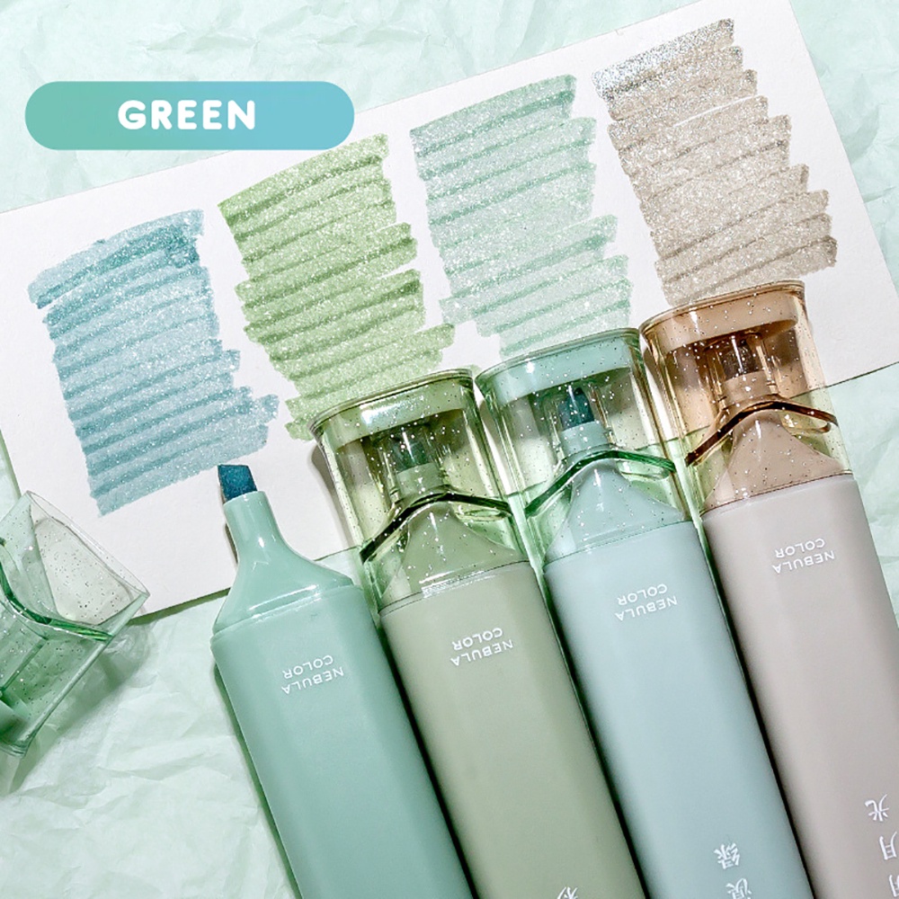 Set 4 Bút Lông Đánh Dấu Nhiều Màu Sắc