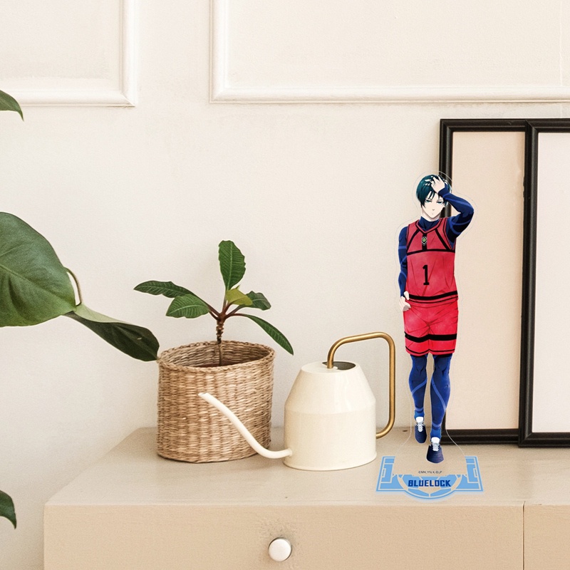 Mô Hình Nhân Vật Isagi Yoichi Anime BLUE LOCK Bằng Acrylic Để Bàn Trang Trí