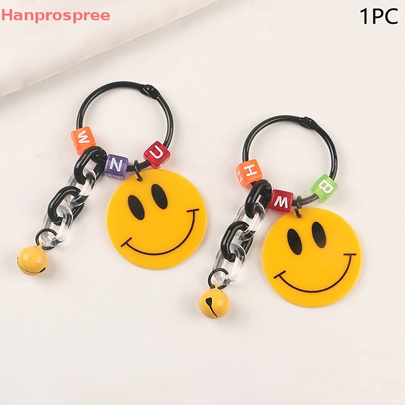 Hanprospree > Móc Chìa Khóa Hình Mặt Cười Dễ Thương Trang Trí Ba Lô Xe Hơi