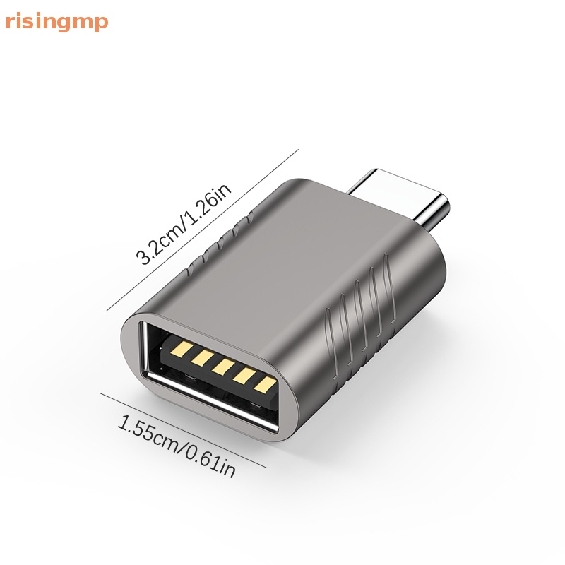 Đầu Chuyển Đổi Type-C Sang USB 3.2 Bằng Hợp Kim Kẽm Chuyên Dụng Cho Điện Thoại Di Động