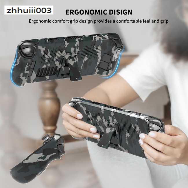 Ốp Bảo Vệ Máy Chơi Game Hơi Nước Siêu Mỏng Có Thể Tháo Rời Kèm Giá Đỡ Tiện Dụng