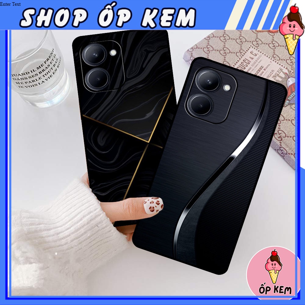 Ốp UV/Dẻo Đen Có Bảo Vệ Cam Cho Realme C33 In Hình Họa tiết theo trend siêu đẹp