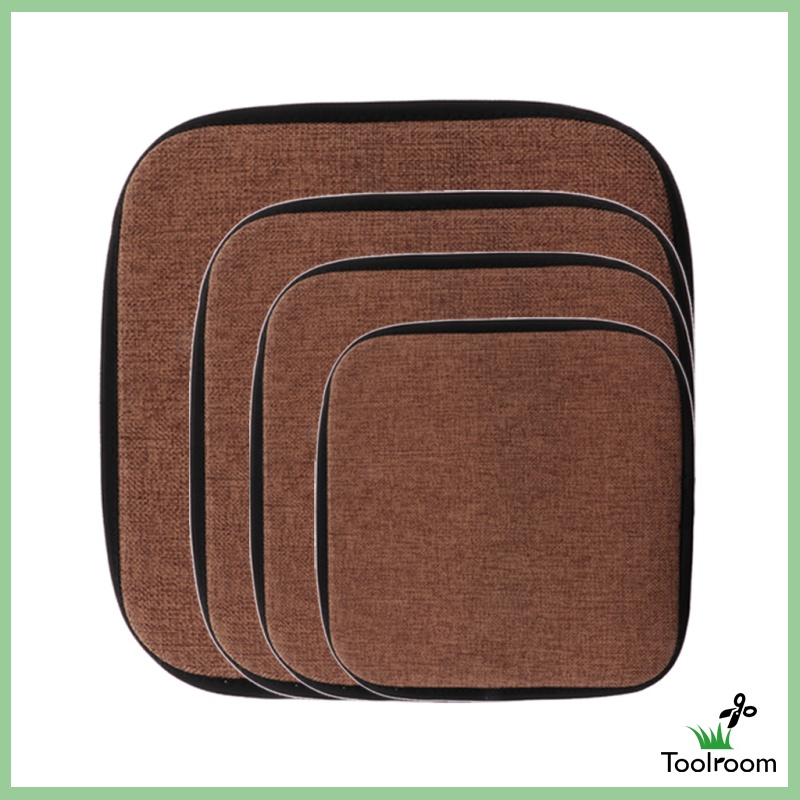 Đệm Ngồi Hình Vuông 40cm Màu Nâu Dành Cho Văn Phòng