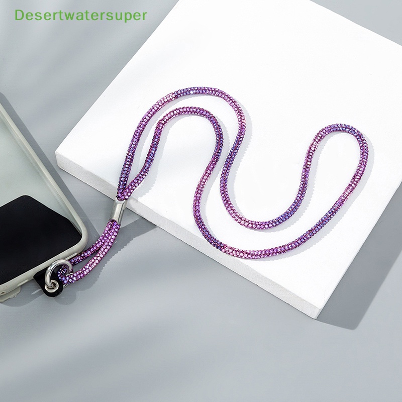 Dsvn Dây Đeo Cổ Có Thể Tháo Rời Đính Đá Cho Điện Thoại