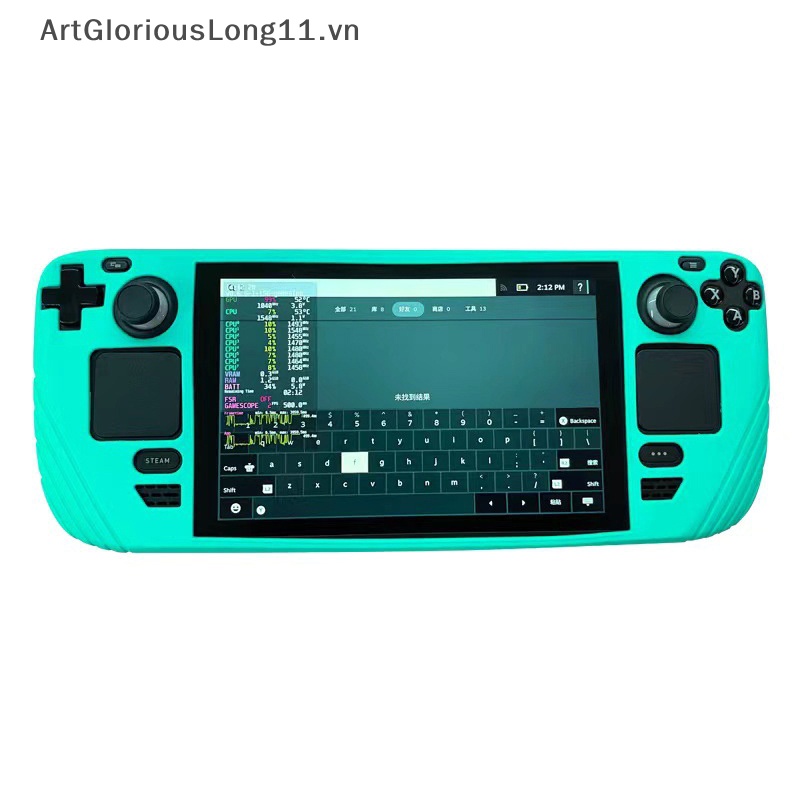 Ốp Silicon Mềm Bảo Vệ Toàn Diện Chống Trượt Cho Máy Chơi Game Hơi Nước