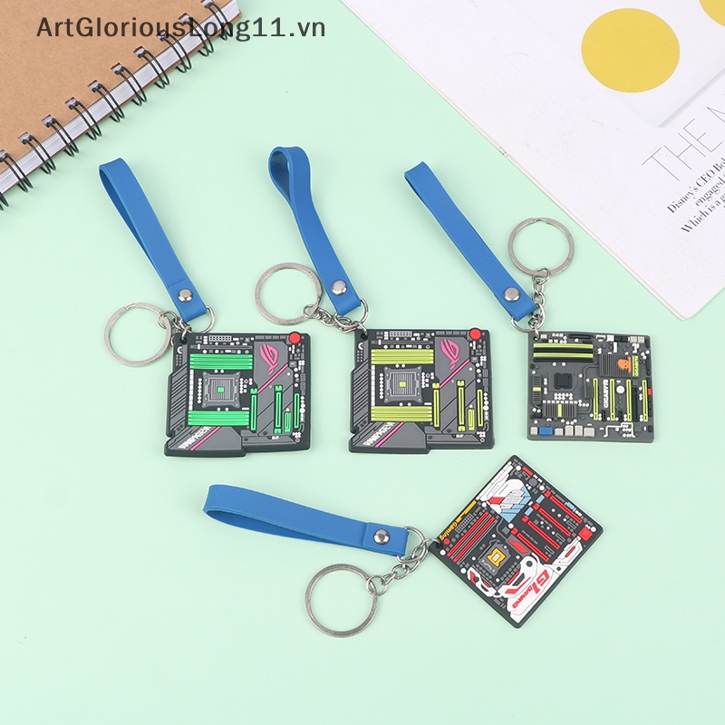 Móc Khóa Hình Bo Mạch Chủ Artglorious Sáng Tạo