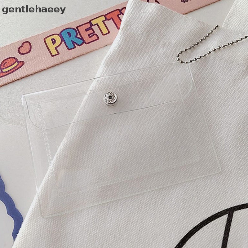 Ví Đựng Thẻ Tín Dụng / Danh Thiếp Bằng PVC Trong Suốt Chống Thấm Nước