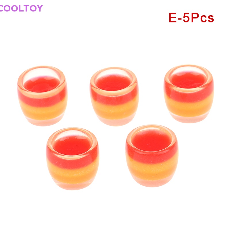 Set 5 Cốc Nước 1: 12 Dùng Để Trang Trí Nhà Búp Bê