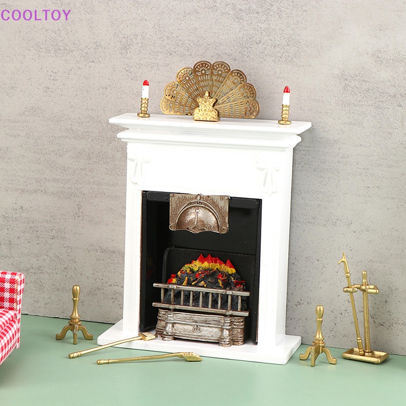 1 Bộ Vỏ Bọc Quạt Thổi Lửa 1: 12 Trang Trí Nhà Búp Bê