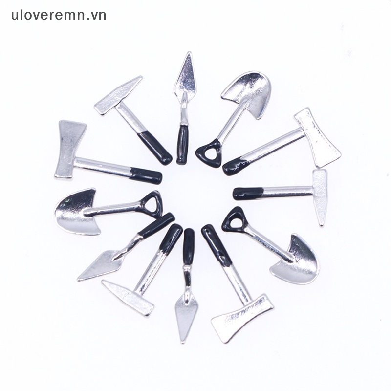 Mô Hình Nhà Búp Bê Uloveremn Mini Bằng Hợp Kim Dùng Trang Trí Tiểu Cảnh