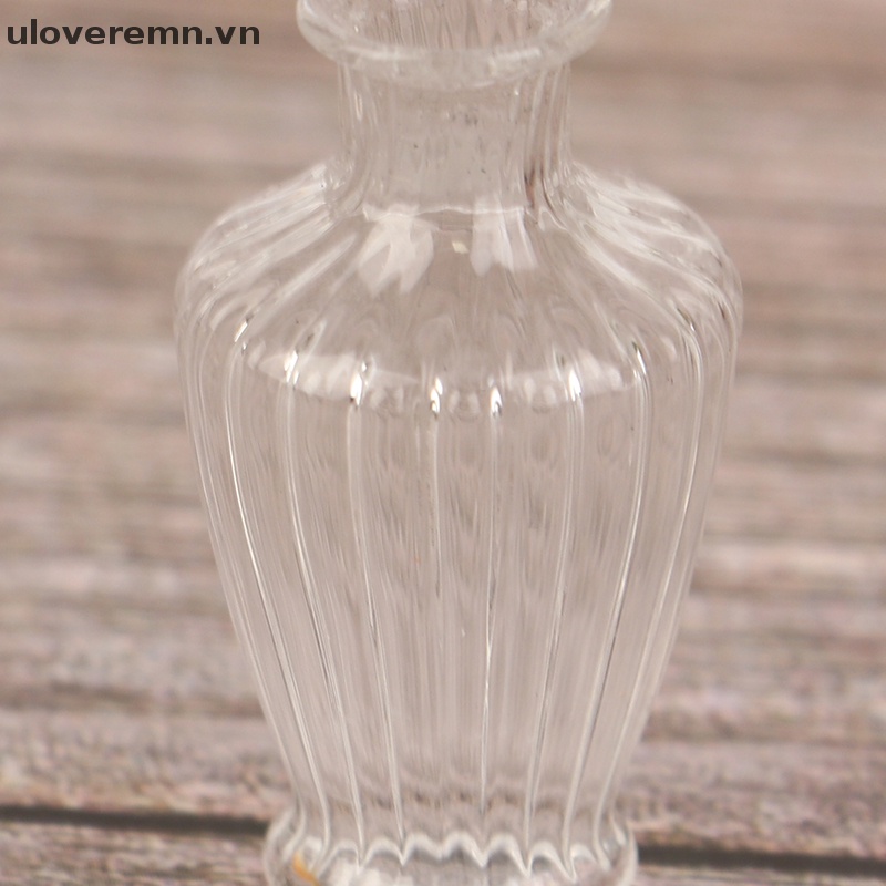 1 Bình Hoa Thủy Tinh Mini Tỉ Lệ 1 / 6 Hoặc 1 / 12 Trang Trí Nhà Búp Bê