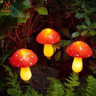 Đèn LED năng lượng mặt trời 3 gói Đèn cảnh quan sân vườn chống nước ngoài trời