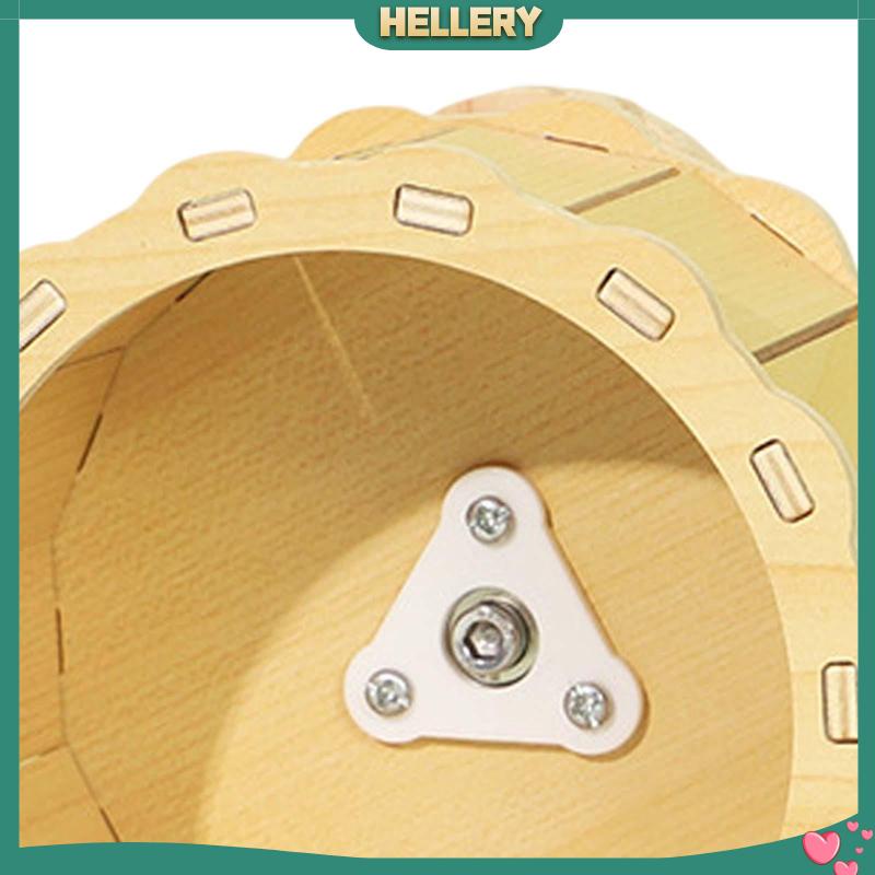 Đồ Chơi Bánh Xe Chạy Bằng Gỗ Có Thể Điều Chỉnh Cho Chuột Hamster / Mèo Cưng