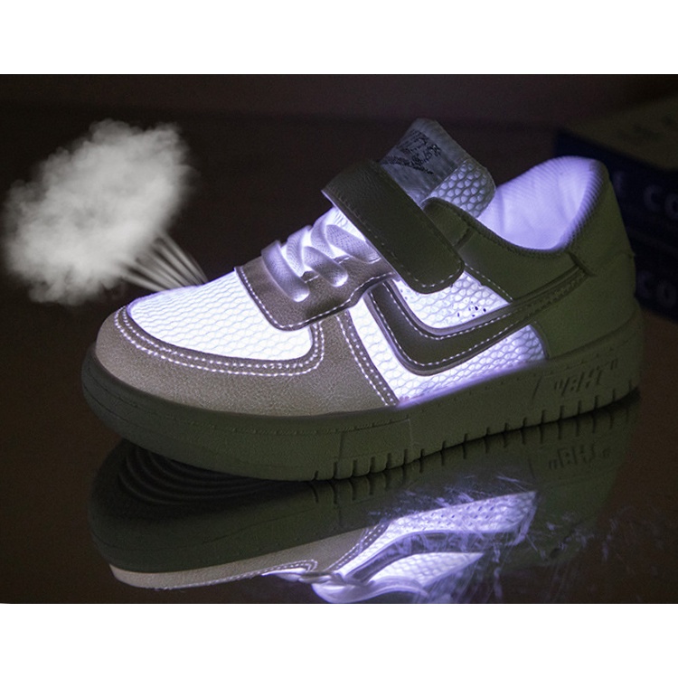 Giày SNEAKER Đế Mềm Phối Lưới Thoáng Khí Thời Trang Xuân Hè Cho Bé