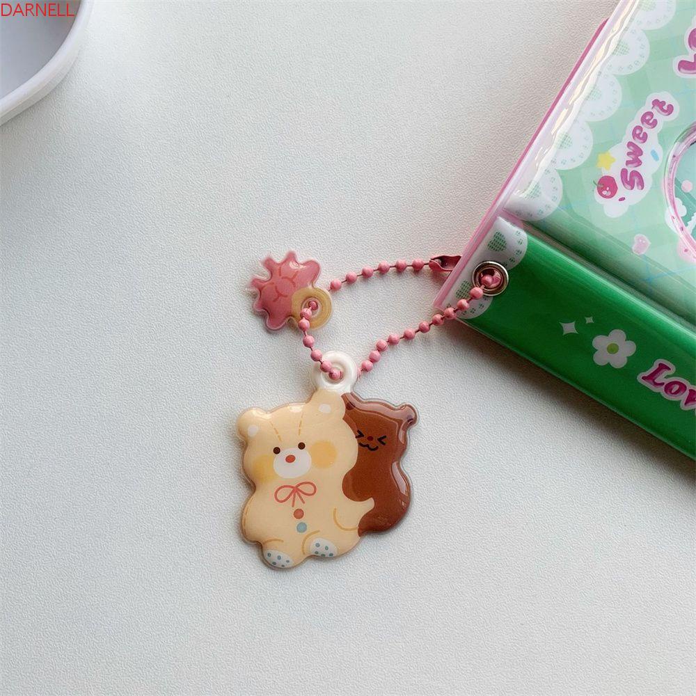 Móc Khóa Hình Gấu Dễ Thương Phong Cách Hàn Quốc