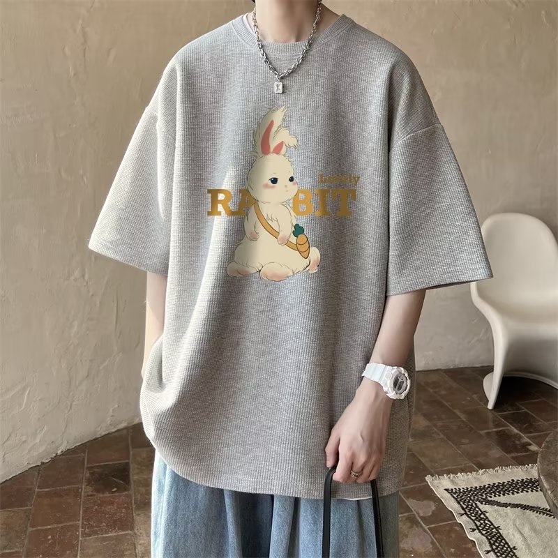 Áo Thun Nam Ngắn Tay Phong Cách Đường Phố Mùa Hè Mới