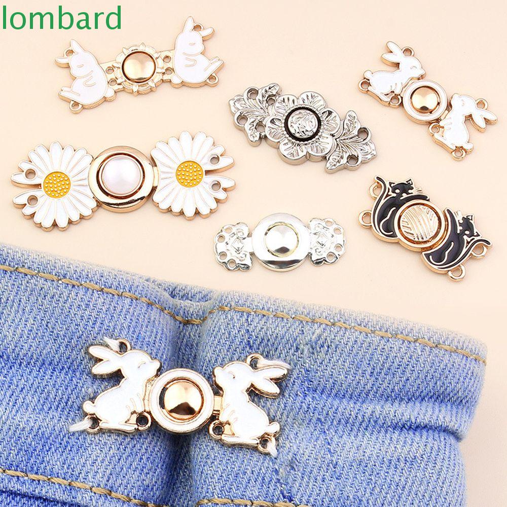 Trâm Cài Áo Hình Học / Thỏ / Hoa Bằng Kim Loại Phong Cách Vintage Ngọt Ngào Cho Nữ