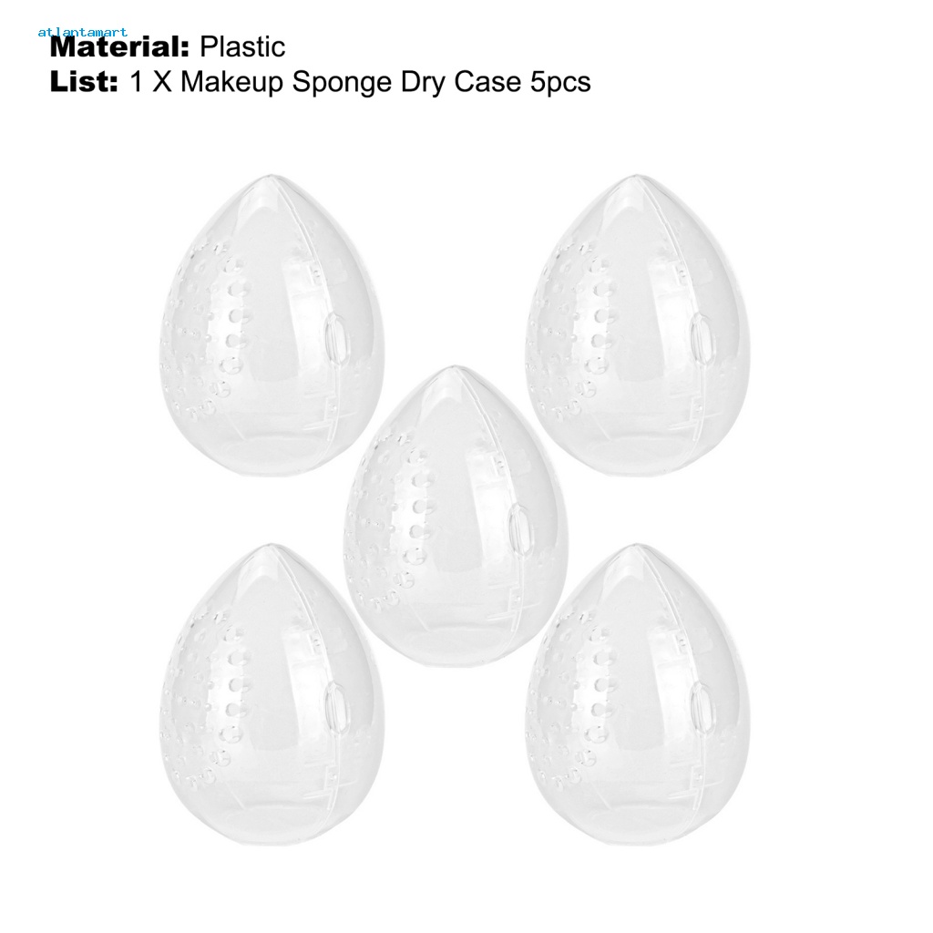 Túi Đựng Đồ Dùng Cao Cấp Tiện Dụng| Set 5 Mút Trang Điểm Nhiều Lỗ Thoáng Khí Tiết Kiệm Không Gian Vỏ Sò Cho Nữ