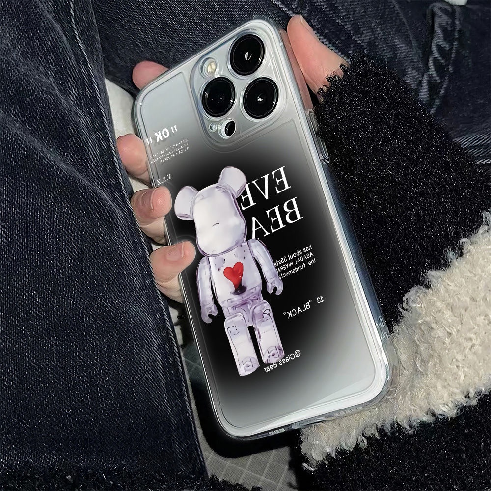 ✅Ốp Điện Thoại Mềm Chống Sốc In Hình Gấu Hoạt Hình Cho iPhone1213 7814Promax 6In 11