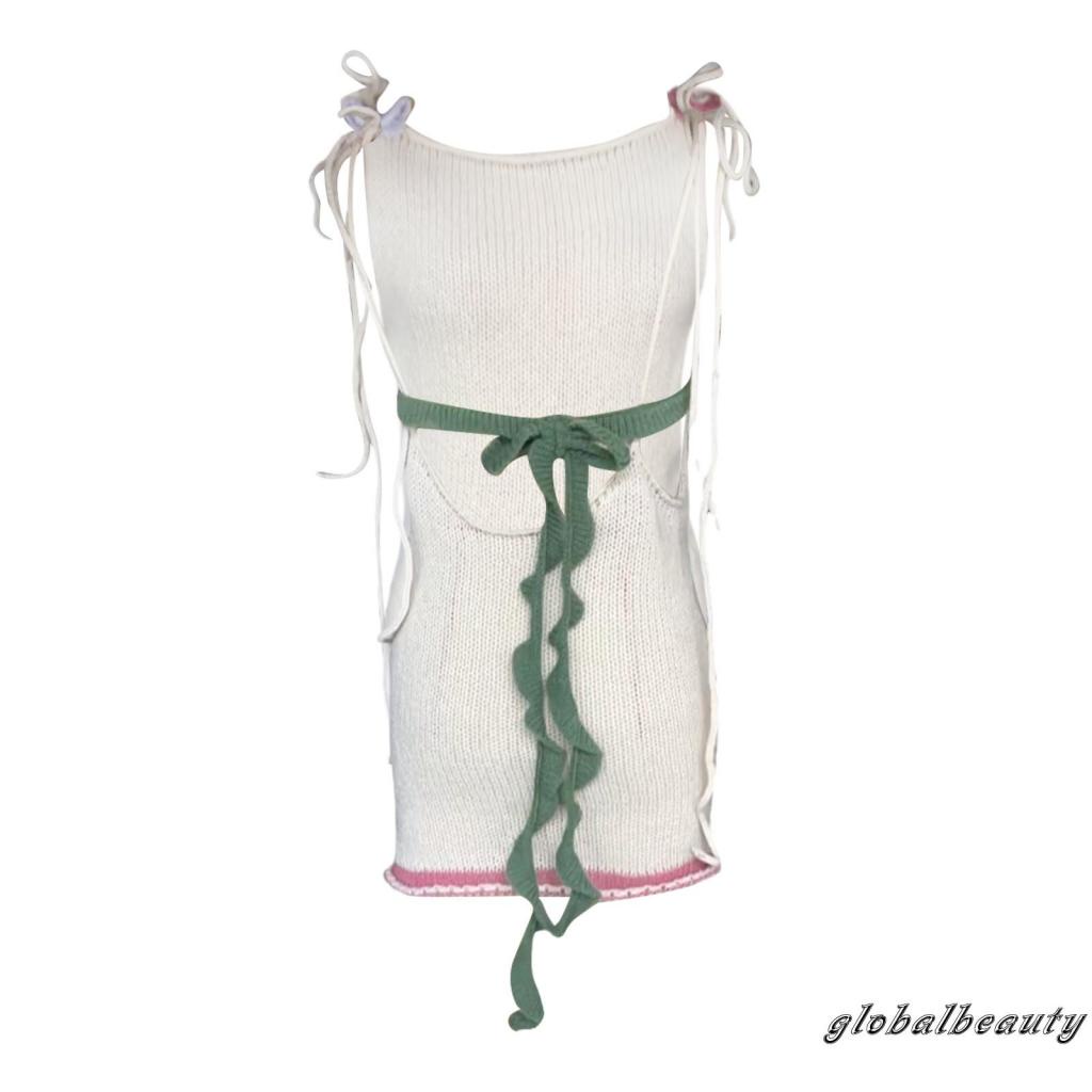 Đầm Dệt Kim Hai Dây Không Tay Họa Tiết Hoa Thời Trang Mùa Hè Cho Nữ