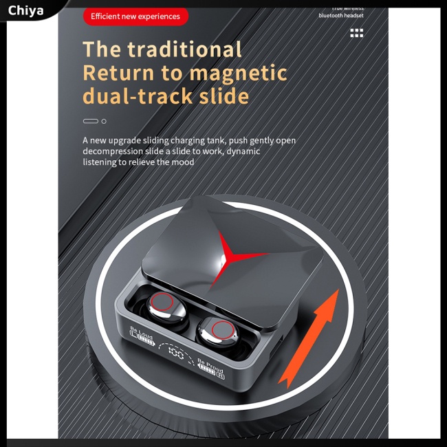 Tai Nghe Không Dây M90 TWS Bluetooth 5.3 Cảm Ứng Âm Thanh Nổi Tiếng Ồn Hi-fi