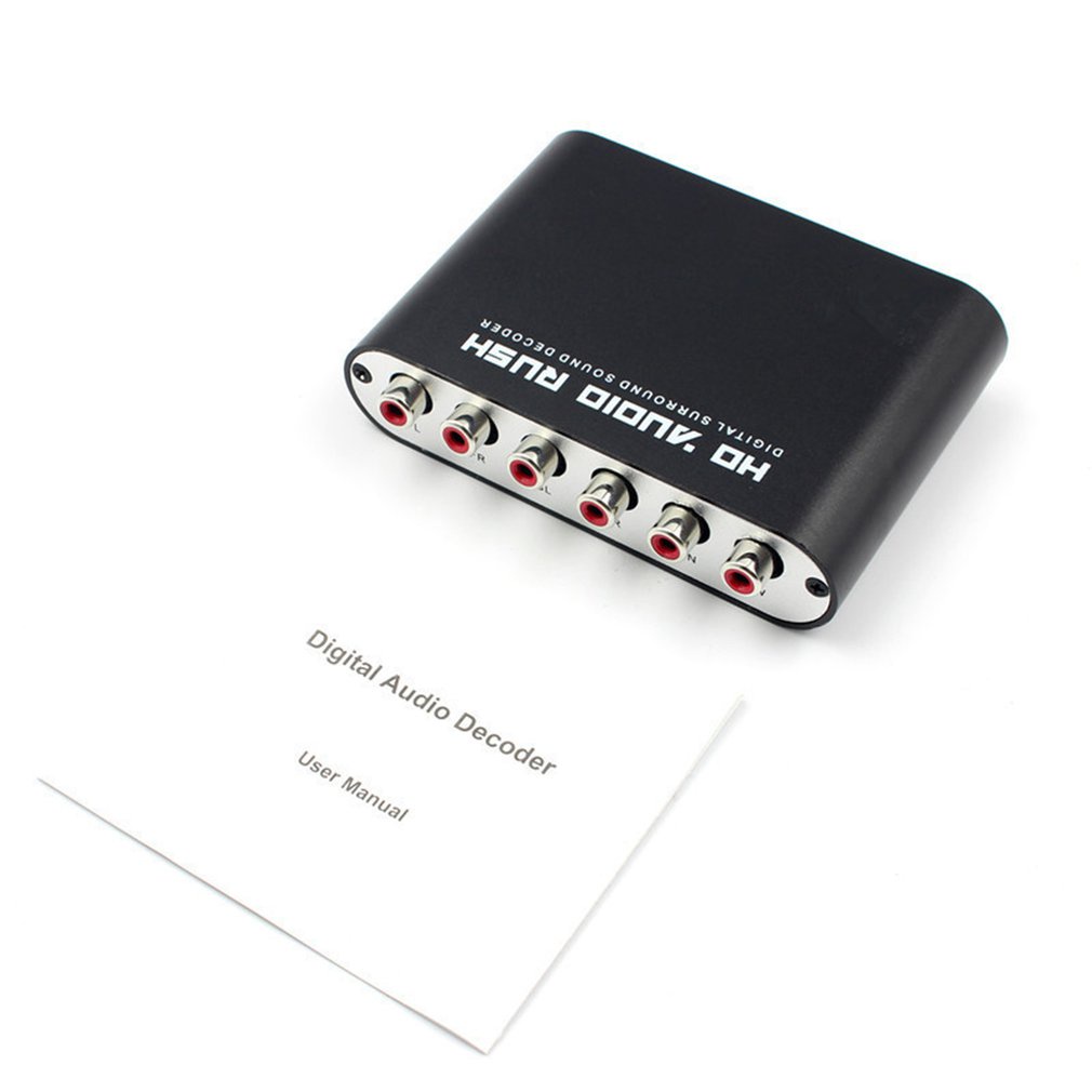 Sound Decoder Audio Decoders Digital Converter Optical Spdif Coaxial To 5.1Chog Converters [Q/6]