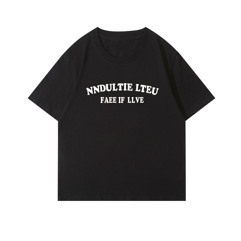 NRVP Áo Thun 100% Cotton Tay Ngắn Phong Cách Hàn Quốc Mới