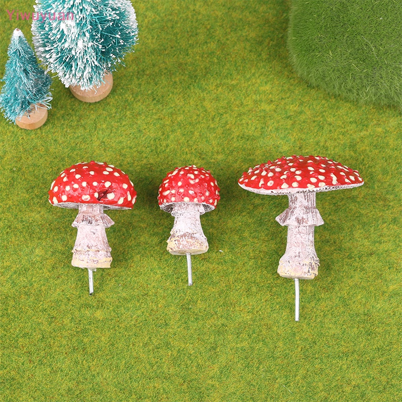 (MớI) Cây NấM Micro PháT SáNg Ban Đêm < Yiwuyuan > Trang Trí Sân VườN