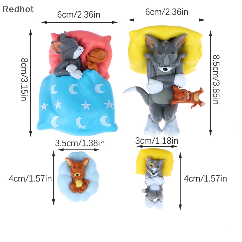 &lt; Redhot &gt; Đồ Trang Trí Nội Thất Xe Hơi Hình Mèo Chuột Cho Bảng Điều Khiển Trung Tâm Bán Chạy