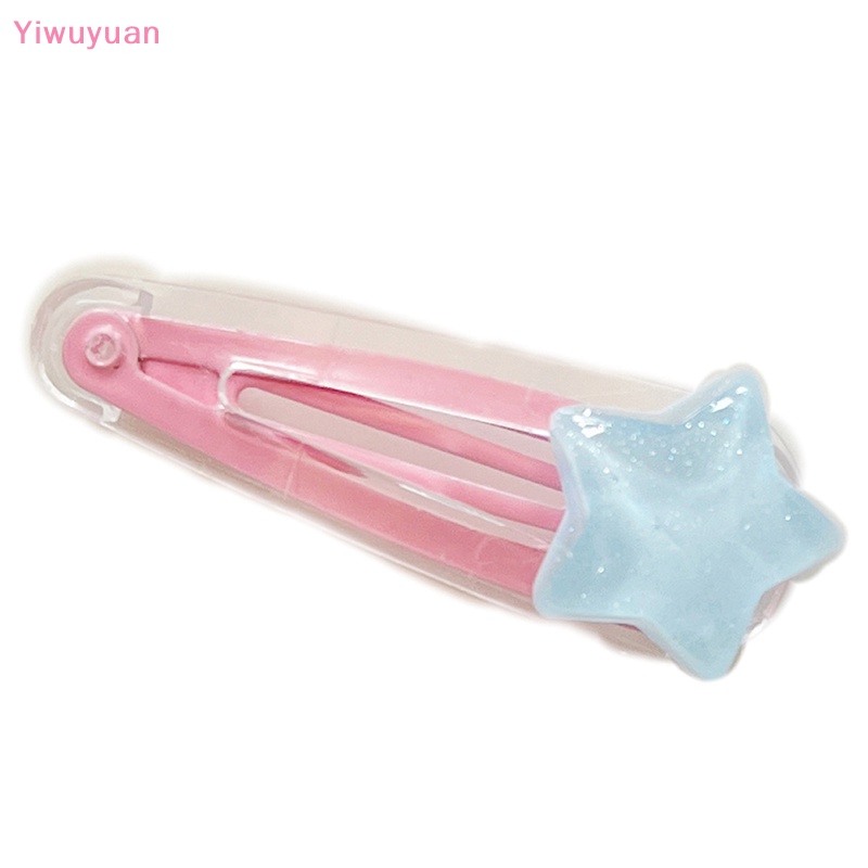 Kẹp Tóc Hình Ngôi Sao Màu Kẹo Ngọt Ngào Cho Nữ