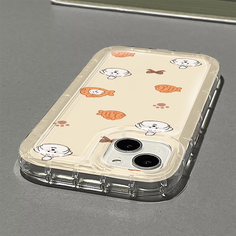 Ốp Điện Thoại Silicon TPU Mềm Dễ Thương Chống Sốc Cho IPhone 11 14 13 12 Pro XS Max X XR 7 + 8 Plus