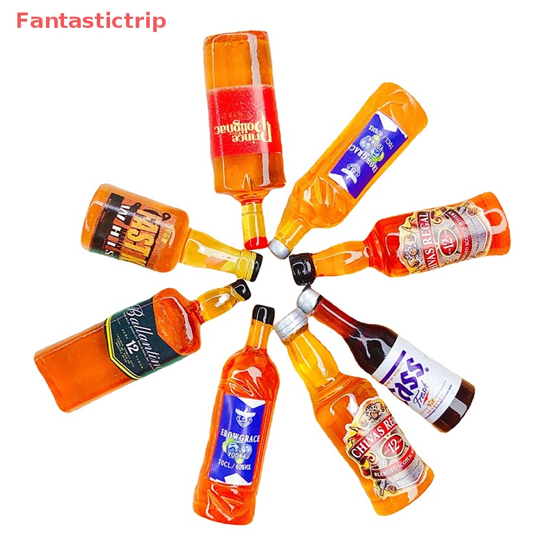 Bộ 5 Bình Nước Mini Trang Trí Nhà Búp Bê Mới