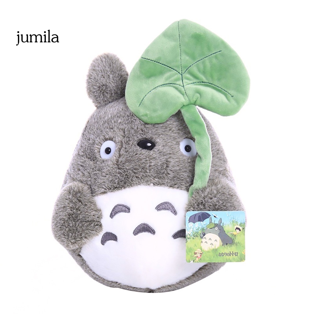 Đồ chơi nhồi bông Hình Totoro Lá Sen Mềm Mại Đáng Yêu