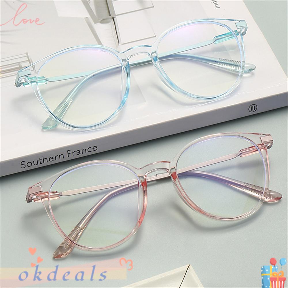 OKDEALS Mắt Kính Giả Chống Lóa Phong Cách Hàn Quốc