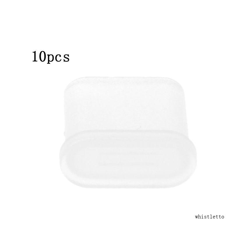 Bộ 10 Vỏ Bọc Chống Bụi Chống Ăn Mòn Cho Cổng USB Type-C