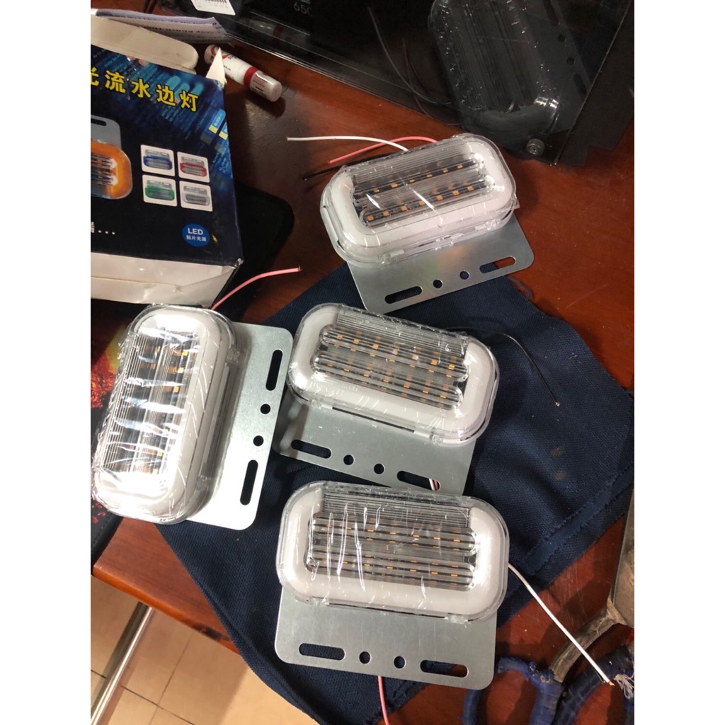 Đèn sườn, Đèn hông soi lốp nháy 12v-24v cực đẹp cho ô tô, xe tải, container...