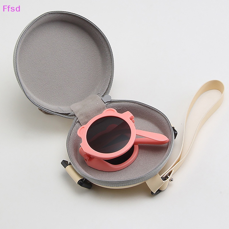 1 Kính Mát Tròn Chống Tia UV380 Kiểu Dáng Cổ Điển Cho Bé