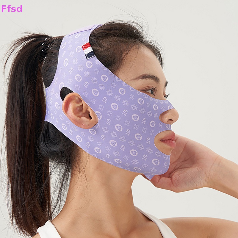 {Ffsd} Đai Đeo Nâng Cơ Mặt Tạo Cằm Chữ V Thon Gọn