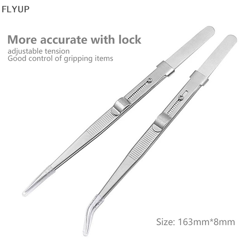 Nhíp Cố Định Bằng Thép Không Gỉ Chuyên Dụng Cho Đính Đá Quý DIY