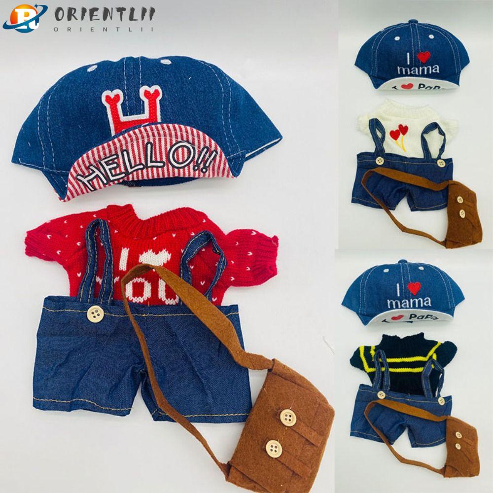 1 Bộ Áo Sweater Búp Bê 30cm Kèm Nón Dễ Thương