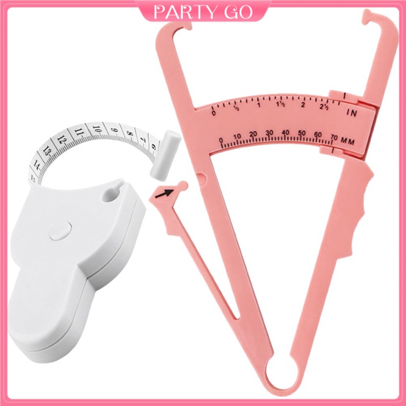 1 Bộ Thước Kẹp Đo Lượng Mỡ Cơ Thể Tiện Dụng