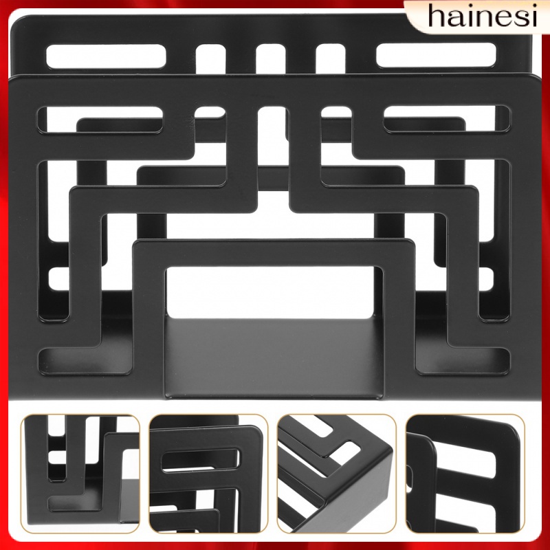 Para Mesa Giá Đỡ Khăn Giấy Để Bàn Trang Trí Khoét Rỗng Sắp Xếp Gọn Gàng