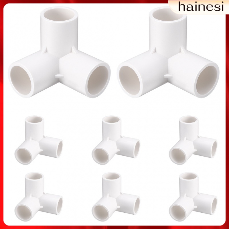 Bộ 8 Phụ Kiện Ống Nối Khuỷu Tay 3 / 4 Inch Bằng Pvc Chất Lượng Cao